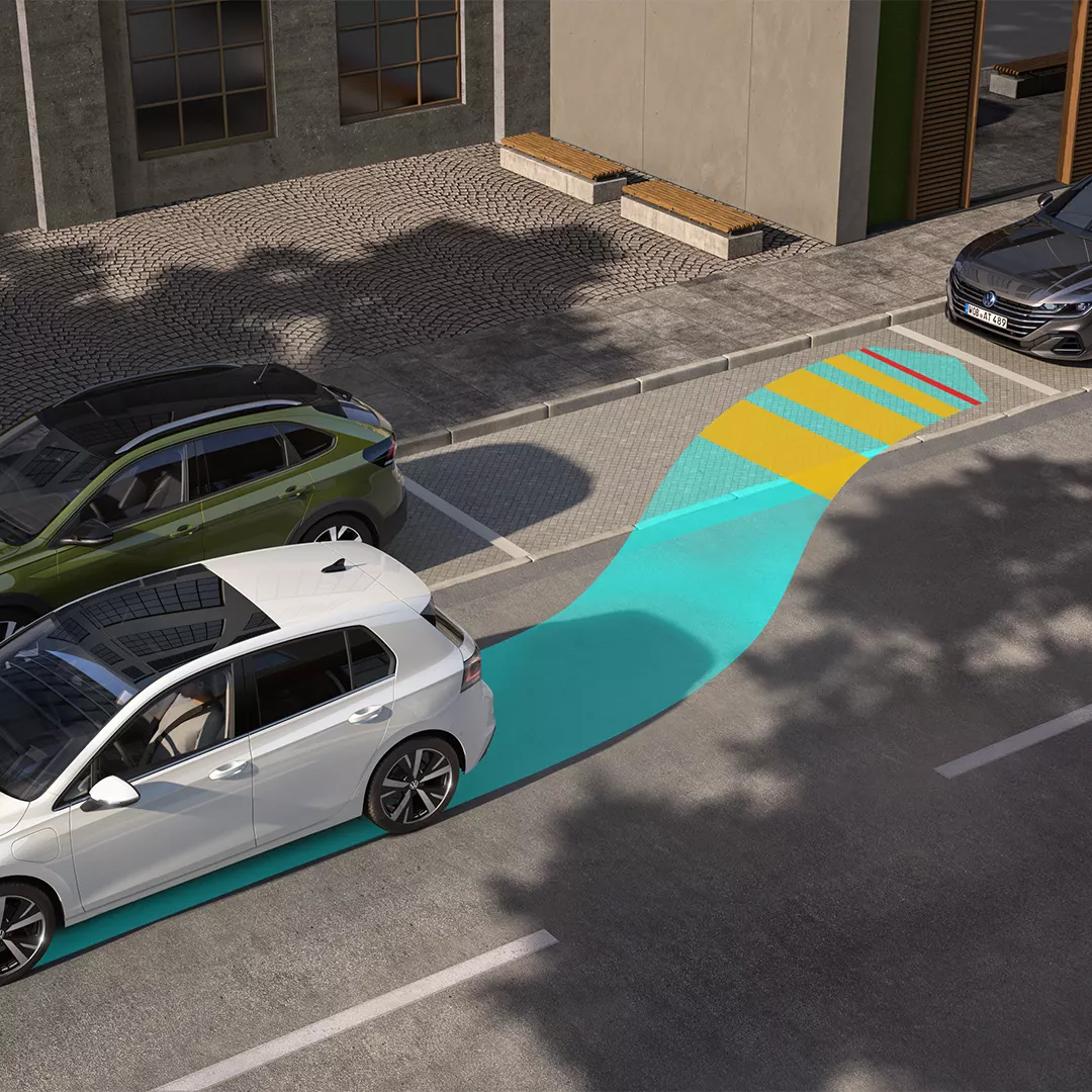 The following park assist systems are available:
- Park Assist Plus
- Area View