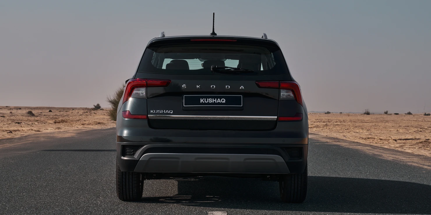The Kushaq is equipped with a complete LED system for hassle-free travel.