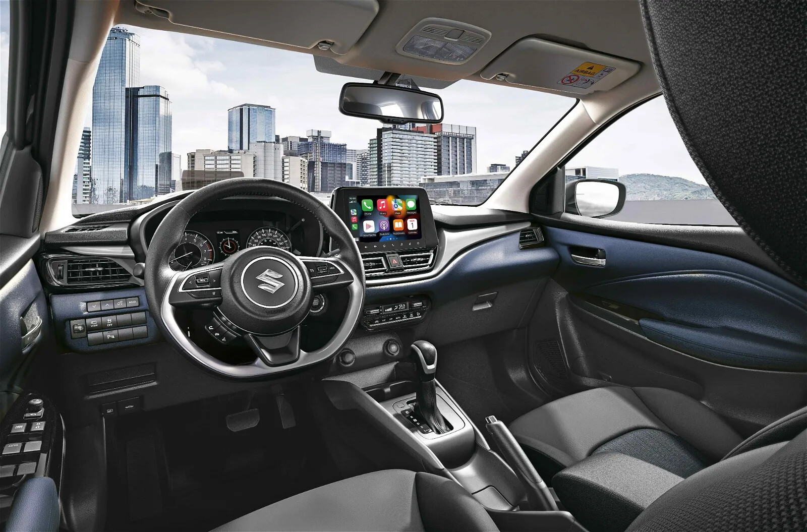 Inside the Baleno a premium experience awaits you. The styling complements your lifestyle and makes a sharp impression. Attention to every detail, with good quality materials and fine finishes adds a touch of class.