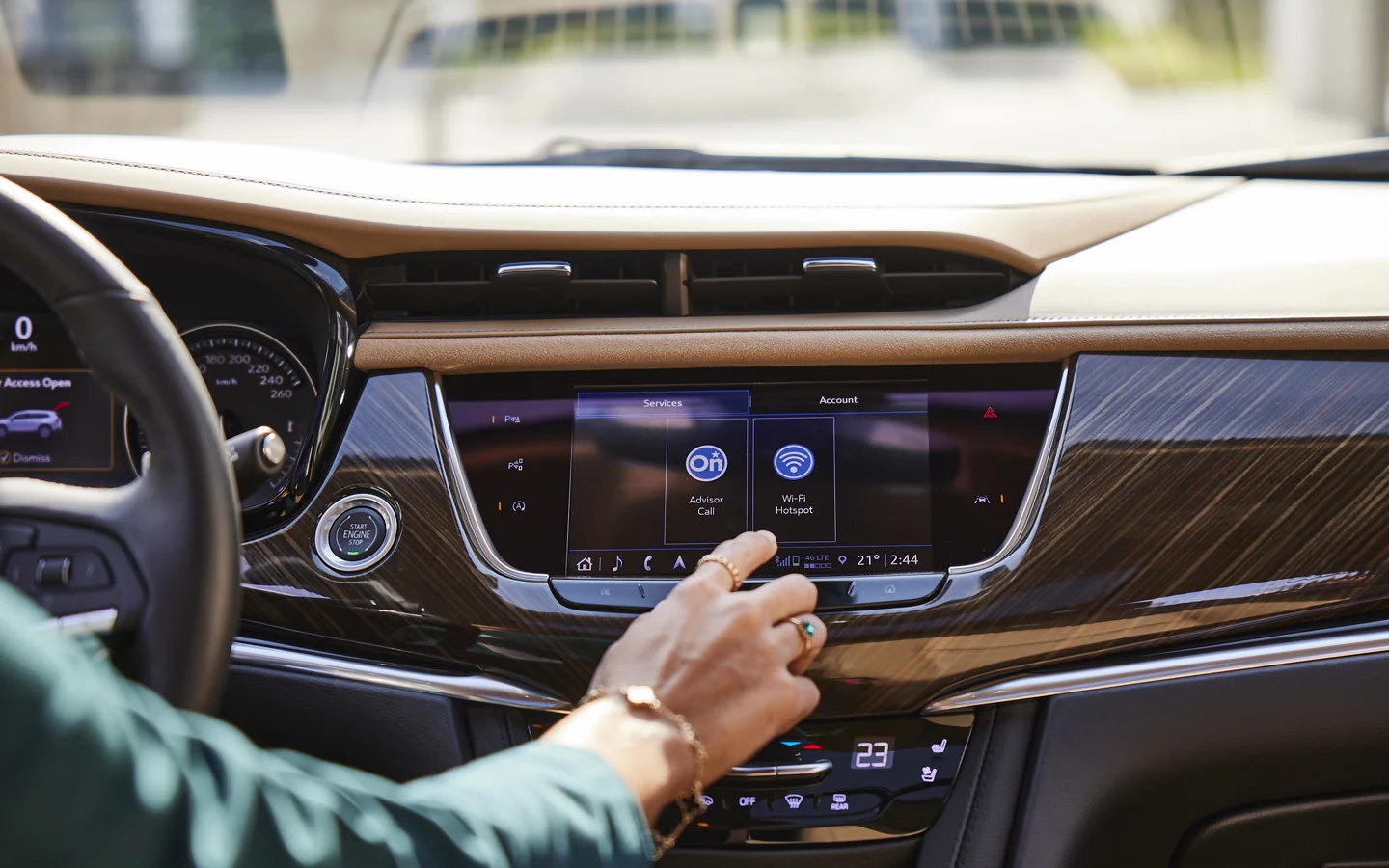 XT6 comes equipped with OnStar Connected Services offering you connectivity and peace of mind on every drive. Experience cutting-edge technology with 10 years of Standard Connectivity upon activation of OnStar, keep your vehicle up to date with over-the-air software updates, stay in the know with timely alerts and advanced safety features backed by a human touch 24/7, through OnStar Advisors.