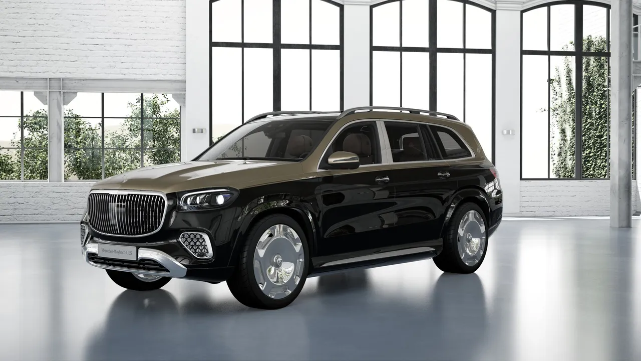 The range of available paint finishes for the Mercedes Maybach GLS also includes two-tone paintings with a delicate dividing line - known as a pin stripe - which brings out the handcrafted character.