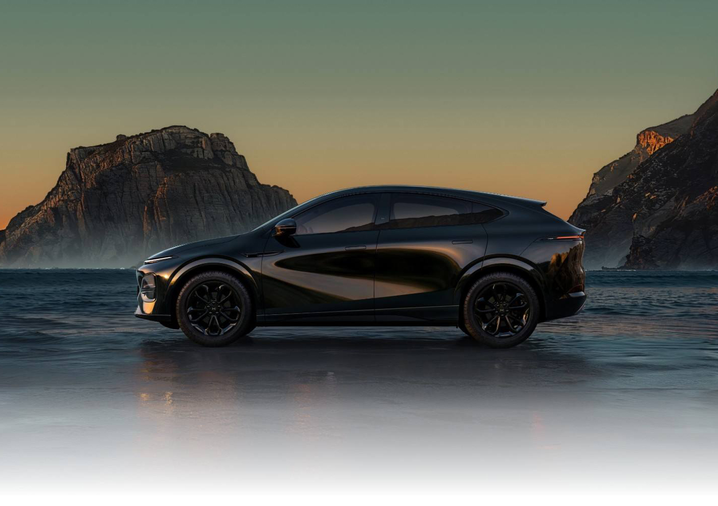 Black Edition. Black trims on mirrors, window surrounds, and wheels deliver a stealth-inspired premium look.