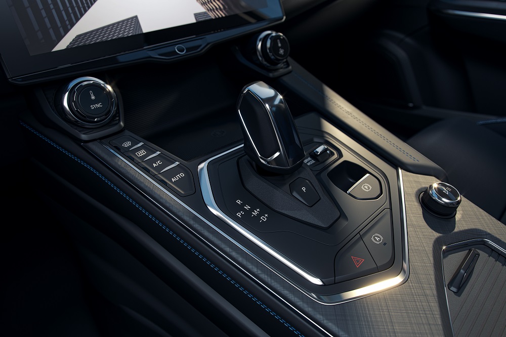 Choose between three Drive modes, to suit different driving styles and circumstances. `Hybrid` aims for low average fuel consumption, `Pure` goes only electric unless you accelerate hard or drive above 130 km/h, and `Power` gives you a dynamic driving experience with a more agile response.