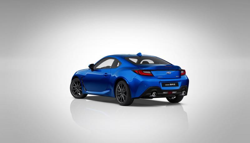 The consolidated full-LED rear combination lamps give the SUBARU BRZ a sporty look from behind and complements its wide and stable design.