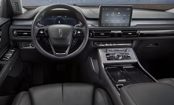 Experience the sound of sanctuary. The Lincoln Aviator features available active noise control that captures, analyzes and cancels sound within the cabin. An acoustic-laminate windshield and front door glass as well as expandable baffles further enhance interior quietness.