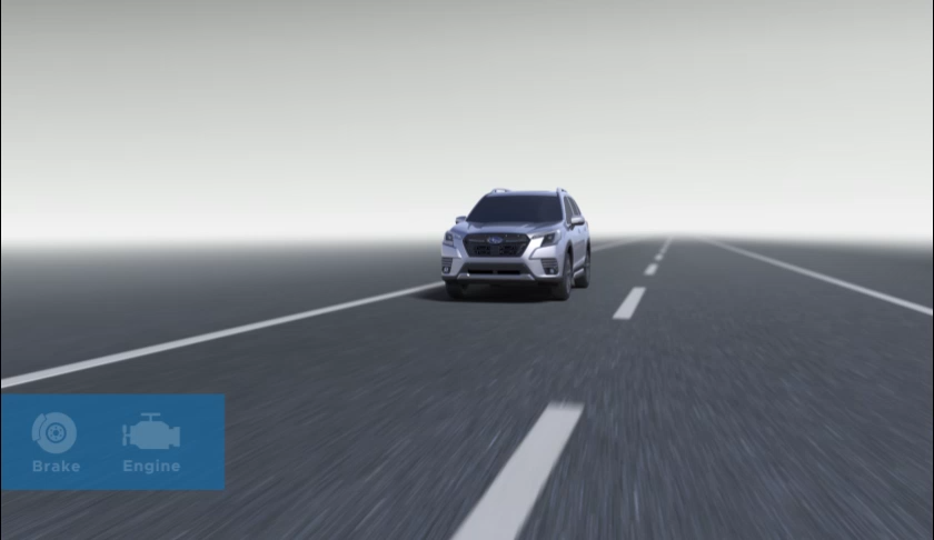 Adjusts AWD torque distribution, engine output, and brakes at each wheel to help keep the vehicle on course when making turns.