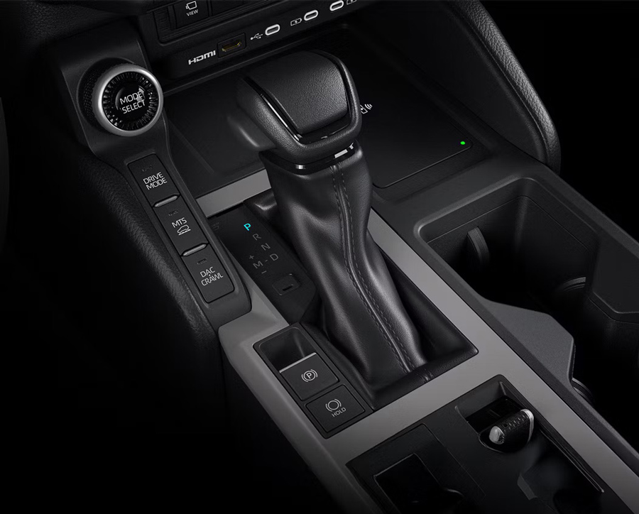 8 speed automatic transmission ensures smooth acceleration aligned with driver intent.
