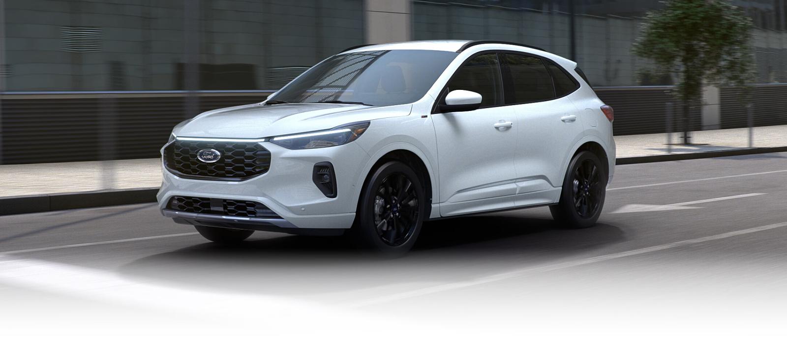 Get in. Get stares. Get goosebumps. When the getaway can’t wait, Escape SUV is dressed to impress.