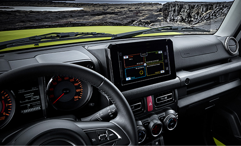 Relish the sheer pleasure of simple, straightforward and sensible design.
Colors are minimal. Every detail is thoughtfully and attractively crafted to support serious off-roading.