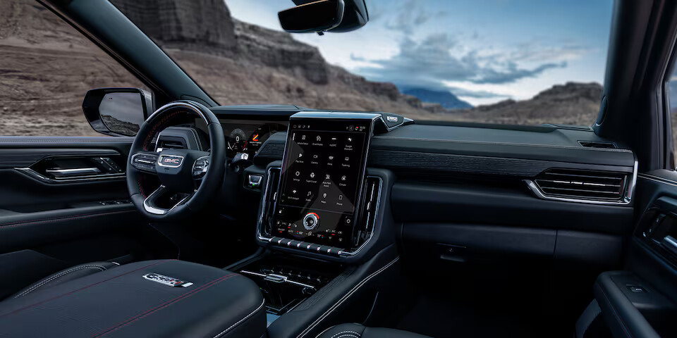 Control is front and center with a customizable command center.