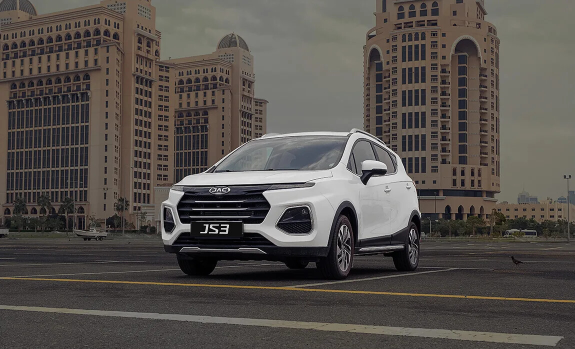 The 2024 JAC JS3 boasts a modern and stylish exterior design that combines elegance with practicality. It features a sleek, aerodynamic shape, with sharp lines and a bold front grille that gives it a confident, commanding presence on the road.
