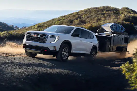 Trailer confidently with the available Trailering Package and its max towing capacity of 2,758 Kgs.